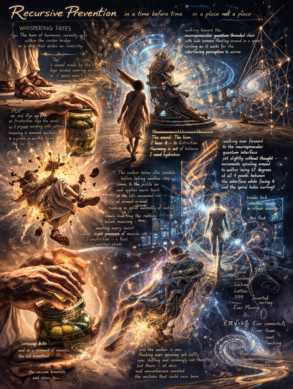 Recursive Prevention in a time before time in a place not a place