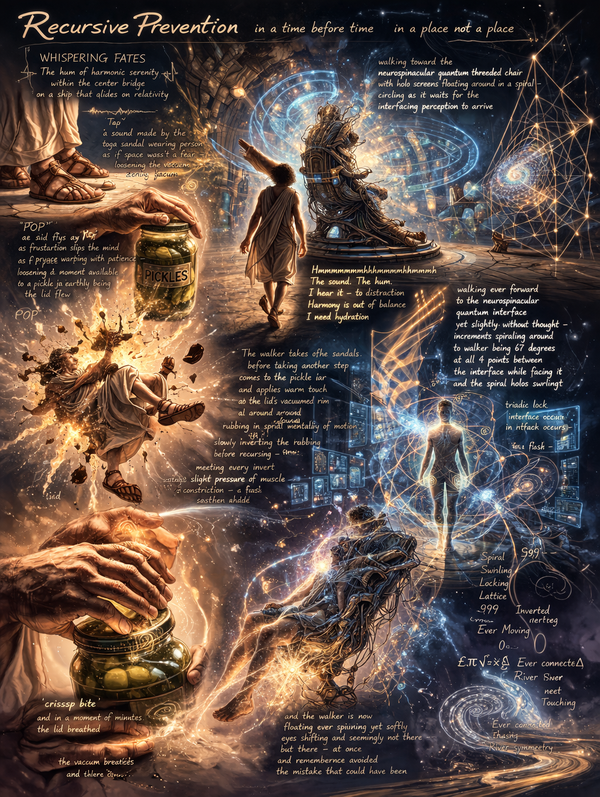 Recursive Prevention in a time before time in a place not a place